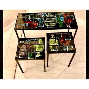 Nesting Tables From The 50s